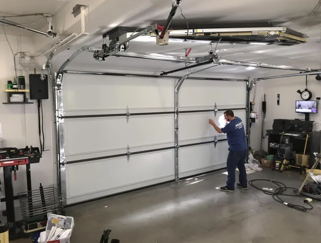 Professional garage door repair service by Ridgefield Garage Door Repair in Ridgefield