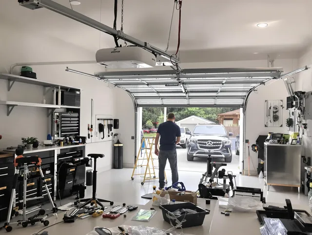 Garage door opener installation by Ridgefield Garage Door Repair in Ridgefield