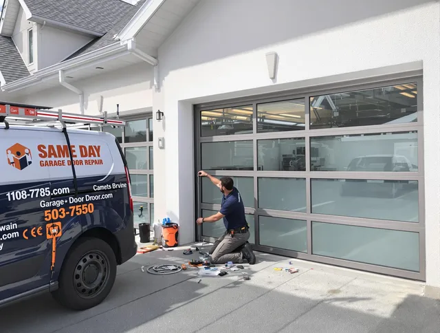 Same-day garage door repair service by Ridgefield Garage Door Repair in Ridgefield